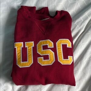 USC Unisex Red Crewneck